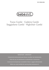 bebeduE Trona Combi Assembly Instructions Manual