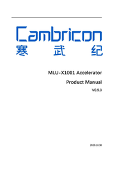 Cambricon MLU-X1001 Product Manual