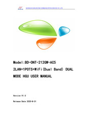 Baudcom BD-ONT-212GW-AC5 User Manual