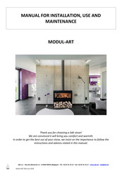 Jide MODUL-ART Manual For Installation, Use And Maintenance
