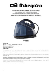 Orbegozo VP 8550 Instruction Manual