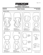 Mazda 0000-8K-L05 Installation Instructions Manual
