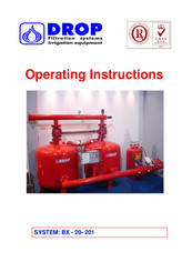 Drop BX-20-201 Operating Instructions Manual