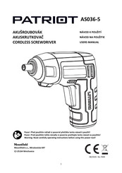 Patriot AS036-5 User Manual
