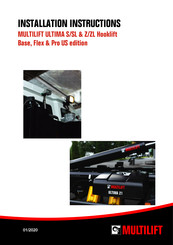 MULTILIFT ULTIMA Z Installation Instructions Manual