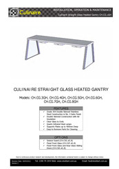 Culinaire CH.CG.5GH Installation Operation & Maintenance