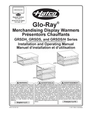 Hatco Glo-Ray GRSDS Series Installation And Operating Manual