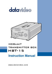 Datavideo HBT-15 Instruction Manual