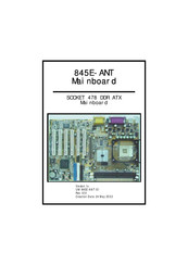AZZA 845E-ANT Manual