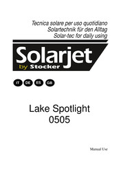 Stocker Solarjet Lake Spotlight Instruction Manual