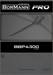 BorMann PRO BBP4300 Manual