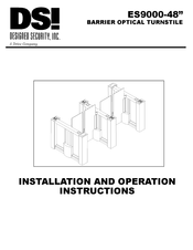 Detex DSI ES9000-48 Assembly, Installation And Operation Instructions