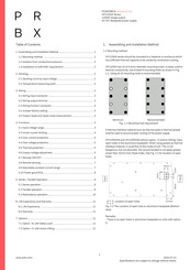 PowerBox OFI1200A Series Manual