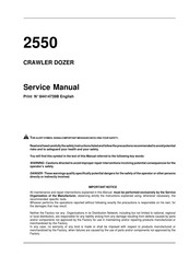Case 2550 Service Manual