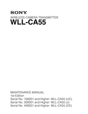 Sony WLL-CA55 Maintenance Manual