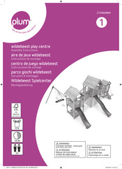 Plum Wildebeest Play Centre Assembly Instructions Manual