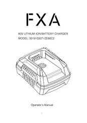 FXA ZE80C2 Operator's Manual