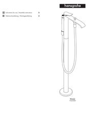 Hans Grohe Vivenis 75445 9 Series Instructions For Use Manual