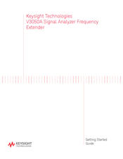 Keysight Technologies V3050A Getting Started Manual