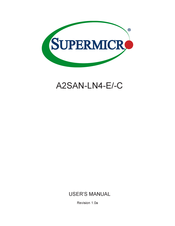 Supermicro A2SAN-LN4-E User Manual