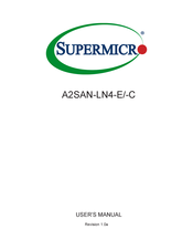 Supermicro A2SAN-LN4-C User Manual