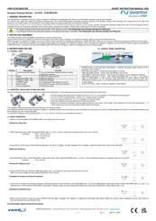 VWR 412-0167 Short Instruction Manual