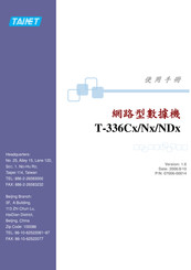 Tainet T-336ND Series Manual