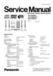 Panasonic SA-HT880GCS Service Manual