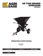 BE Ag & Industrial MFS350T Operations & Parts Manual