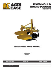 BE Ag & Industrial BE-P2BFK Operations & Parts Manual