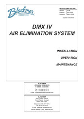 Dover Blackmer DMX IV Manual