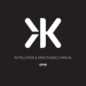 Knightsbridge OP9R Installation & Maintenance Manual