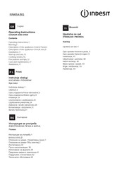 Indesit I5N65A/BG Operating Instructions Manual