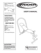 Weider AB ARC WEEMBE1326.0 User Manual