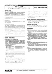 M-System M1EAXV-1 Instruction Manual