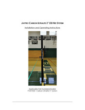 Jaypro CARBON ULTRALITE Installation And Operating Instructions Manual