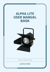 ALPHA LITE ALPHA 1500 User Manual Book