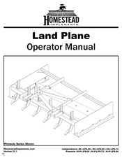 Homestead Pinnacle HI-P-LPS-72 Operator's Manual