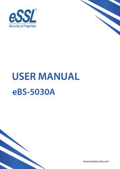 eSSL eBS-5030A User Manual