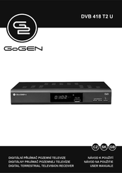 Gogen DVB 418 T2 U User Manual