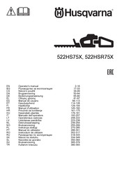 Husqvarna 522HS75X Operator's Manual