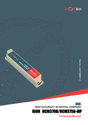 Rion HCM370B Technical Manual