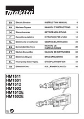 Makita HM1512E Instruction Manual