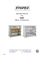 Equipex SODIR RBE-8 Operation Manual