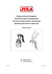 Jula 082-203 Operating Instructions Manual
