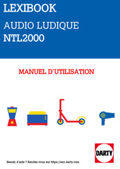 LEXIBOOK NTL2000 Instruction Manual