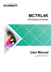 Ovideon MCTRL4K User Manual