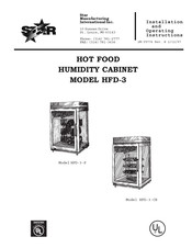 Star HFD-3-P Installation And Operating Instructions Manual