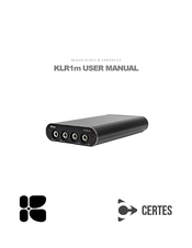Certes KLEAR AUDIO KLR1m User Manual