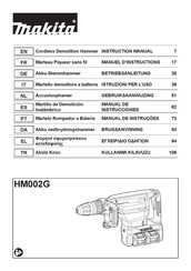 Makita HM002GZ03 Instruction Manual